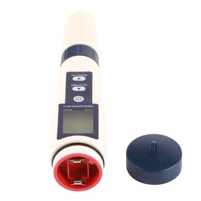5in1 Multifunctionele Draagbare PH/Saliniteit/Temp/TDS/EC Digitale Waterkwaliteitstester Monitor Meter Pen