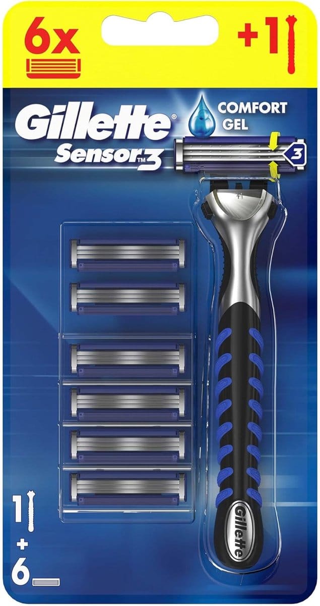 Sensor3 Scheermesjes - 6 Stuks Voor Een Gladde Scheerbeurt