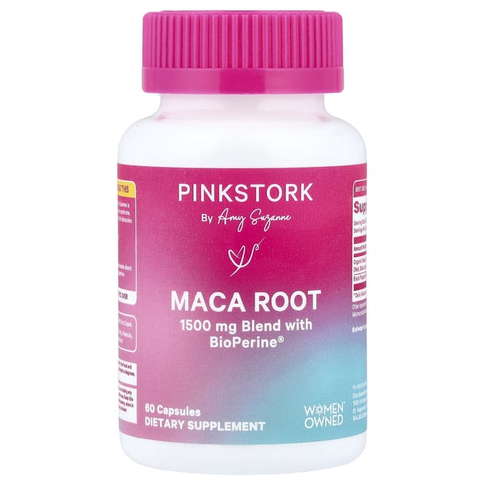 Roze ooievaar, Macawortel, 60 capsules