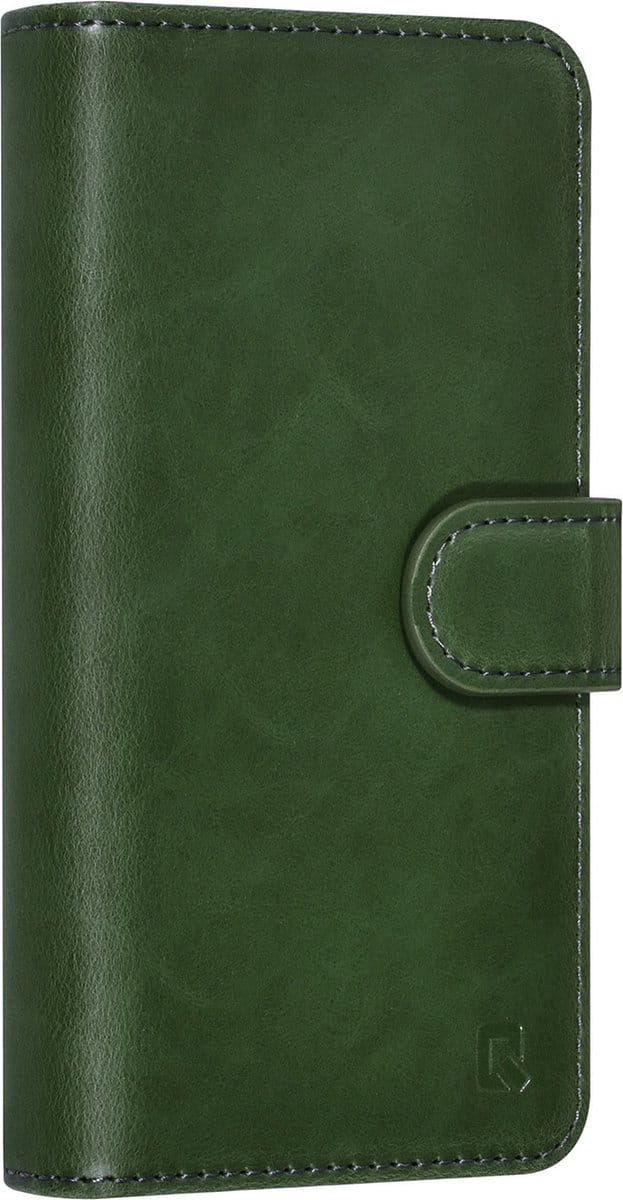 UNIQ Accessory 2 in 1 Groen iPhone 13 Mini Booktype en Backcover Pasjeshouder - Magneetsluiting