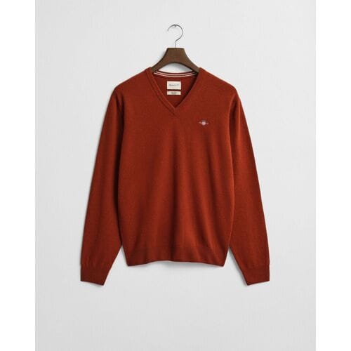 Gant Pullover Rood SUPERFINE LAMBSWOOL V-NECK 87212/623