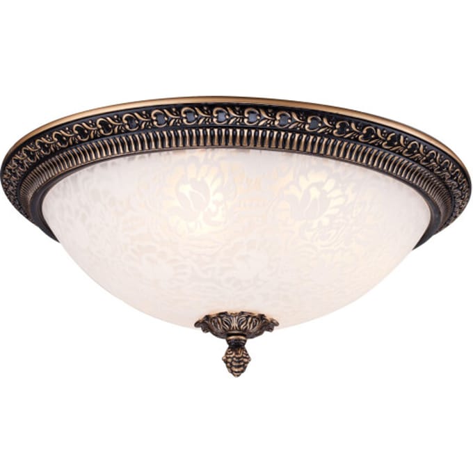 Maytoni - Plafondlamp Pascal - Bronzen antiek - Ø37