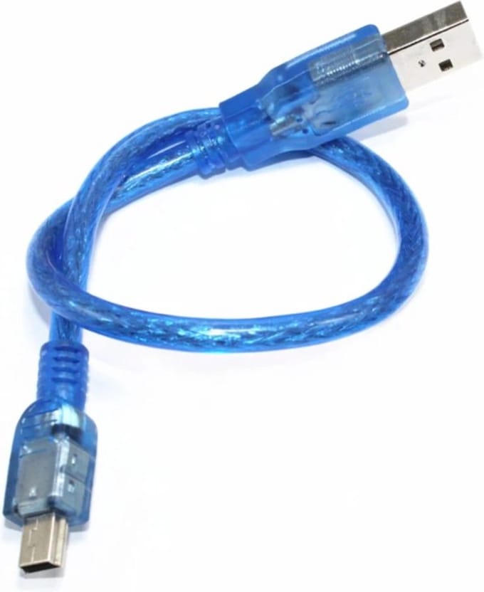 OTRONICÂ® USB-A naar Mini-USB kabel 0.3 meter (Voor Arduino Nano)