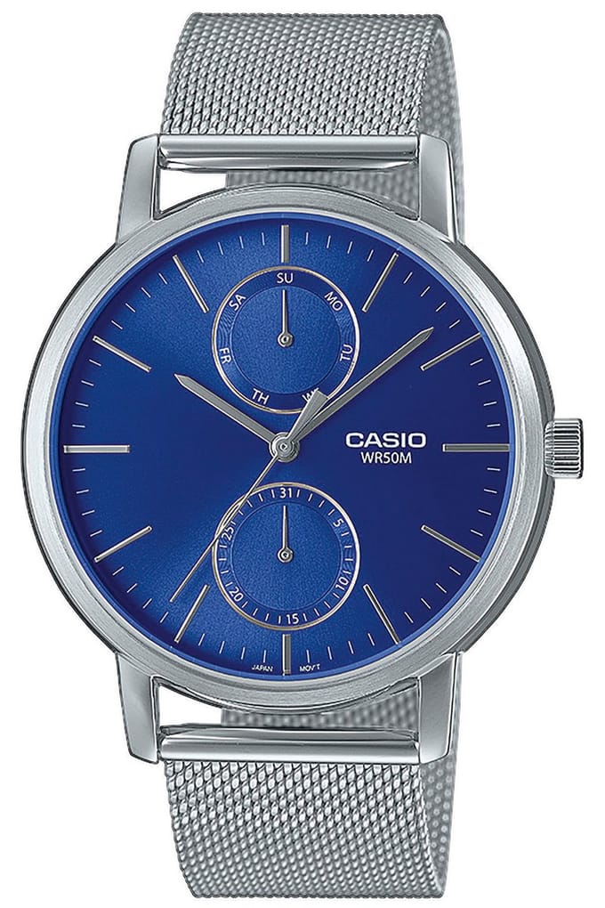 Casio Casio Collection MTP-B310M-2AVEF Horloge - Staal - Zilverkleurig - Ø 40 mm