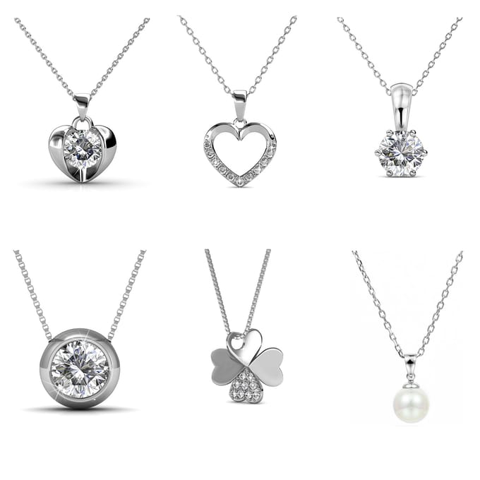 Hartdoos - 14 juwelen - Zilver en Kristal