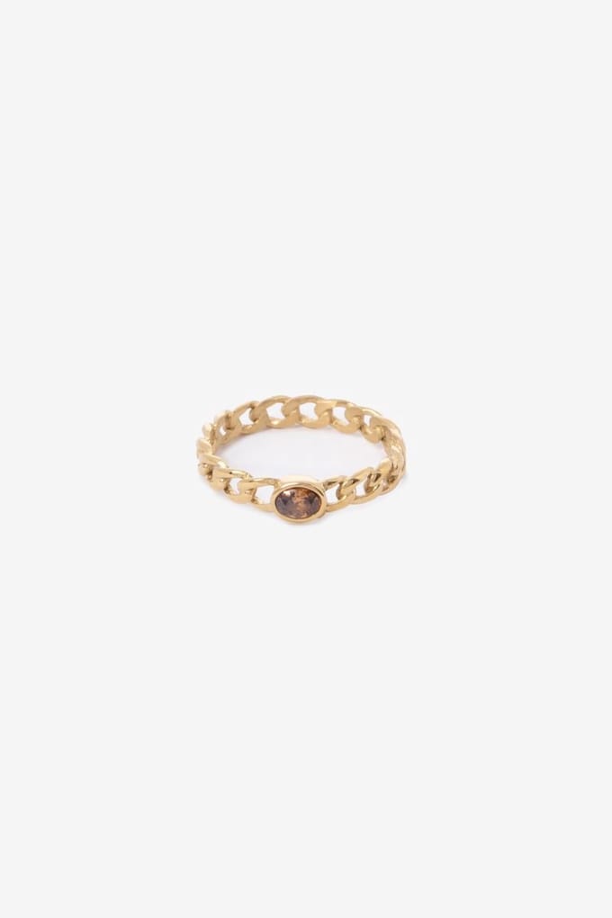 Sissy-Boy - Gold plated chain ring