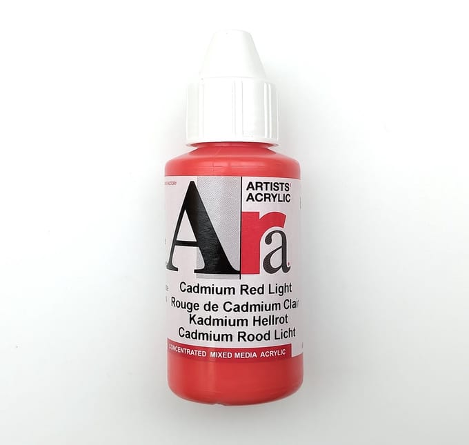 Acrylverf Ara 100ml - Cadmium Rood Licht - E21