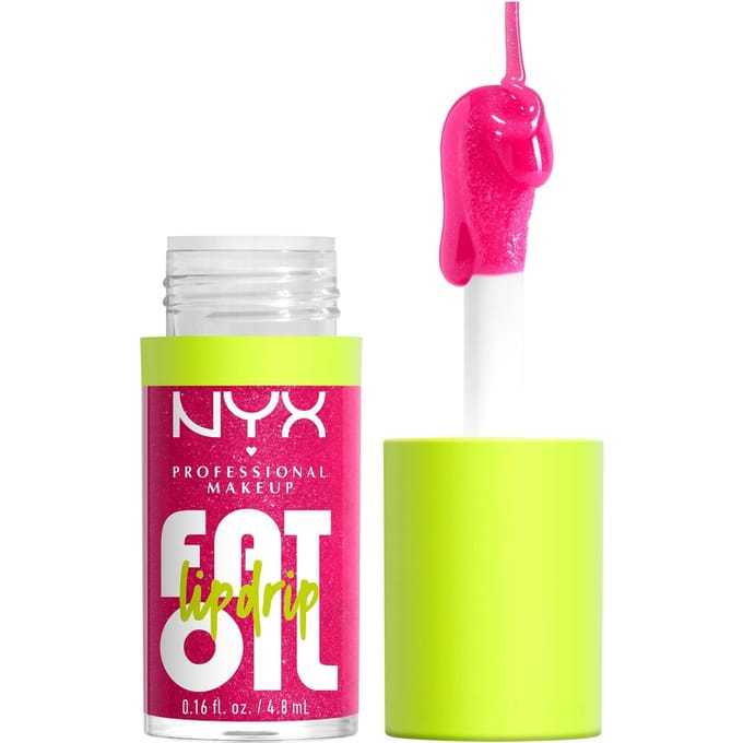 NYX Professional Makeup Fat Oil Lip Drip 12H Hydration Non-Sticky Finish Lip Gloss 4.8ml (Various Shades) - SUPERMODEL