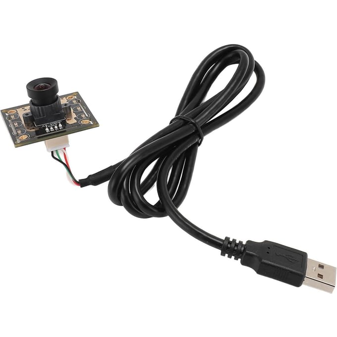 2MP 1080P Industriële Cameramodule OV2710 Ondersteunt Gezichtsherkenning Plug and Play USB 2.0 Camera black