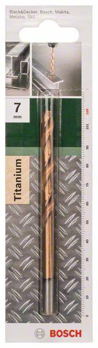 Bosch - Metaalboren HSS-TiN, DIN 338 7,0 x 69 x 109 mm