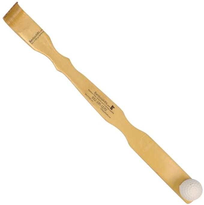 Bamboe Rugkrabber voor Ontspanning en Stressverlichting - 17 Inch