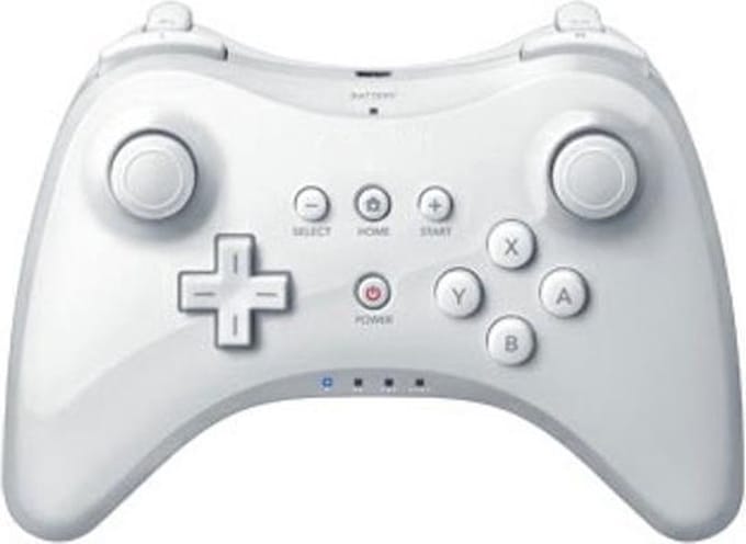 Draadloos Wireless Controller geschikt voor Wii U Pro Wit