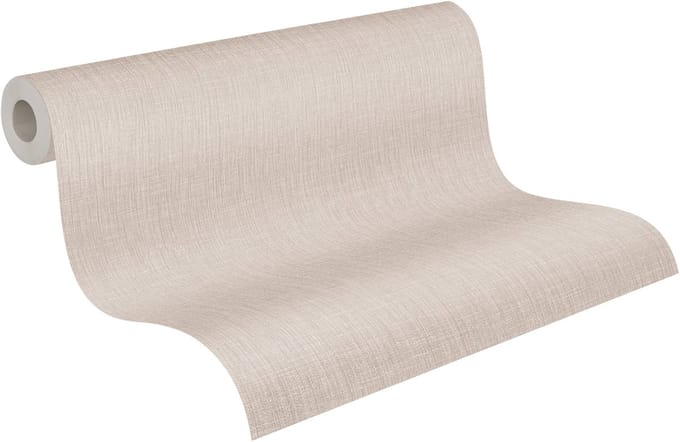 LINNENLOOK BEHANG | Basic - licht beige - Living Walls Daniel Hechter 7