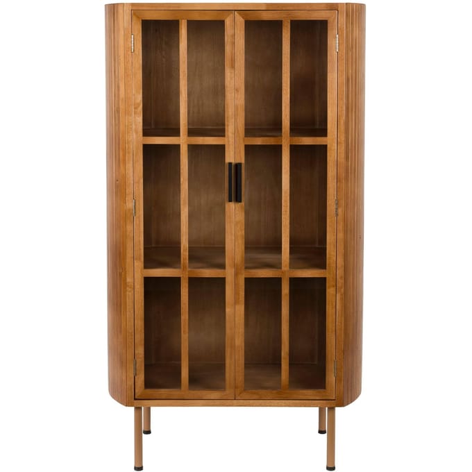 Housecraft Living Yaz Kast Hoog Hout - Bruin