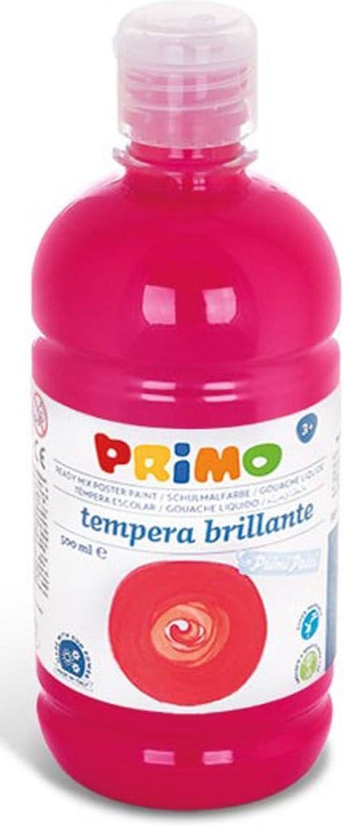 Primo Plakkaatverf Tempera 500 Ml Magenta