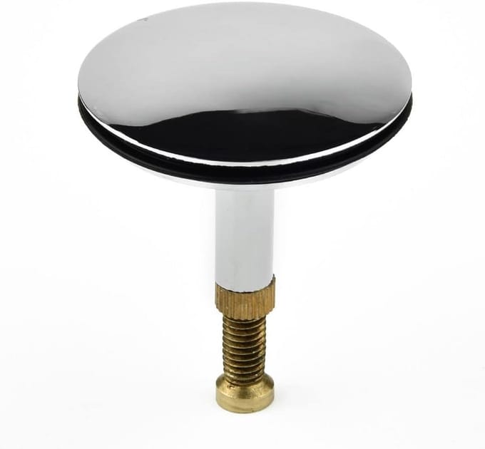 Universele 43mm Kliksyphon Afvoerstop voor Badkamer en Wastafel