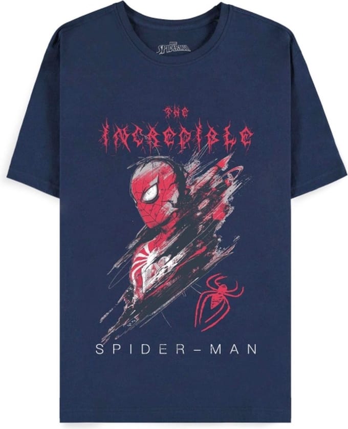Spider-Man The Incredible Heren T-shirt - blauw - M