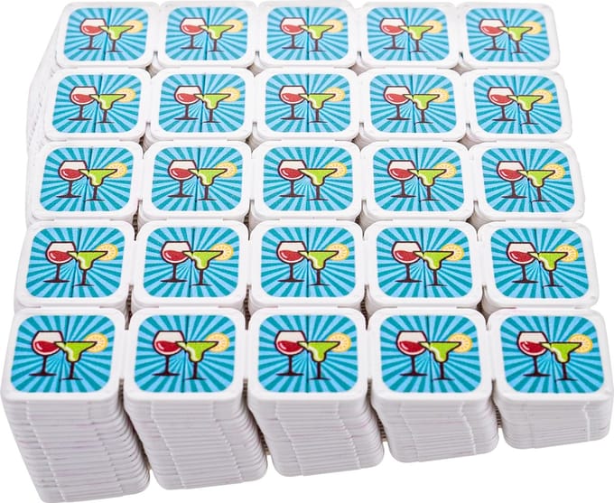 Festival Tokens / breekmunten - Cocktail per 40 matjes (1000 jetons)
