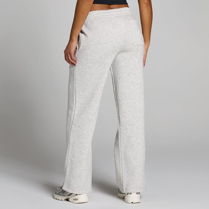 MP Dames Basics Rechte Pijpen Joggingbroek - Licht Grijs Gemêleerd - S
