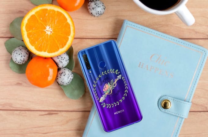 Honor 20 Lite Telefoonhoesje met Naam Boho Dreams