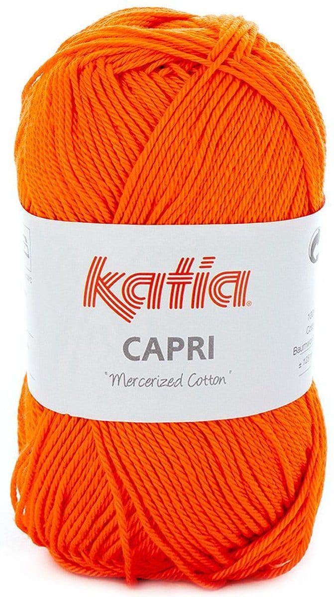 Katia Capri - 82143 oranje - Katoen Garen