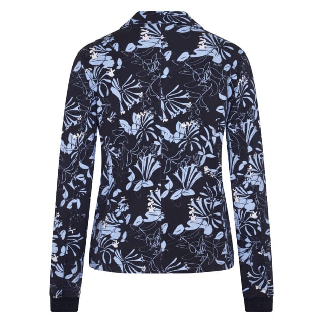 0401103318 - Sweat blazer HVSAlba - 5059 - Navy flower - S (36)