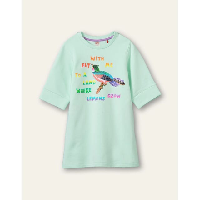 Oilily Daver sweat jurk- maat98/3T Ultramarine