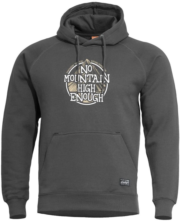 Pentagon Phaeton No Mountain Hoodie Grijs L Man