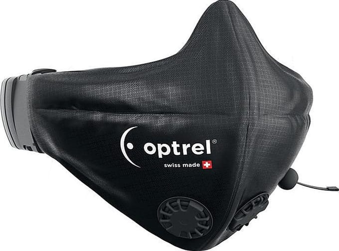 Optrel - Swiss Air - Half Mask - Zwart