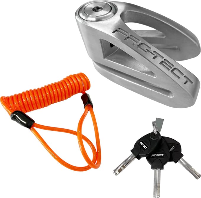 Pro-Tect Scooter/motor Schijfremslot Disq Pro - ART4 - MBT4224 - Chroom