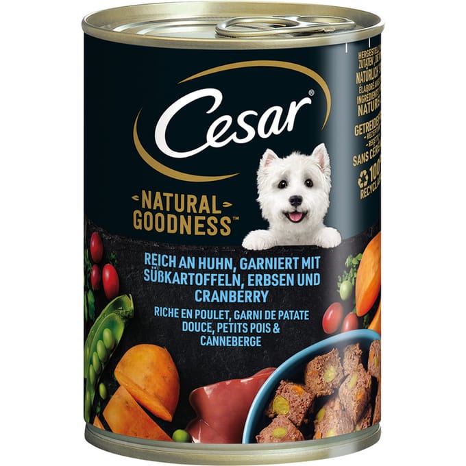 Cesar Natural Goodness Multipack - Kip (24 x 400 g)