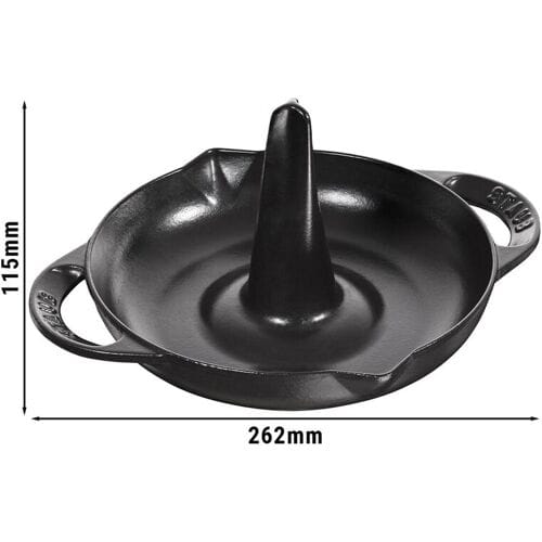 STAUB SPECIALITIES - Kippenbraadpan - Ø 240mm - Gietijzer