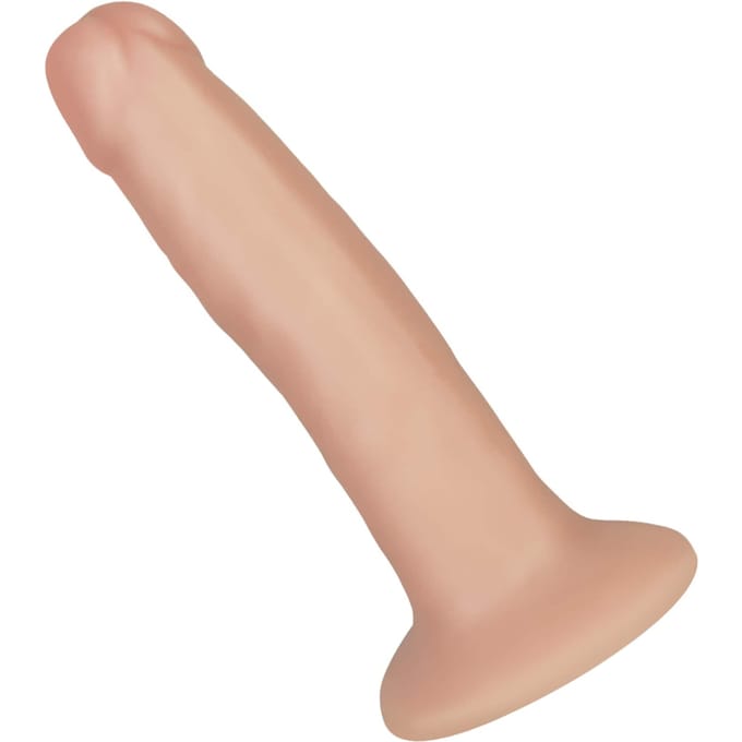 Dr. Skin - Realistische Dildo Met Zuignap 14 cm - Vanille