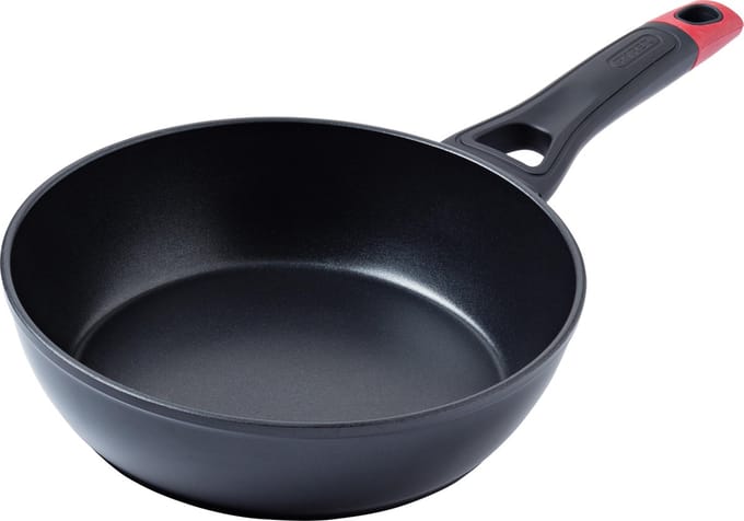 Pyrex Optima Wok Pan - Aluminium - Ø24 cm - Zwart