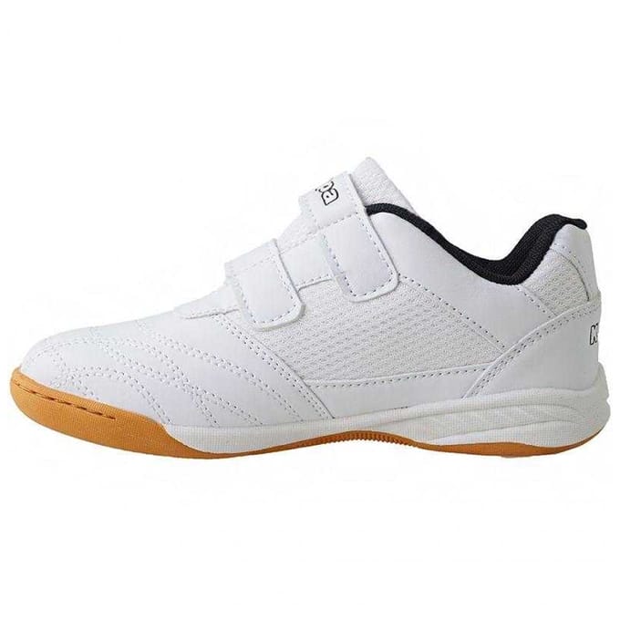 Kappa Kickoff Trainers voor kinderen (Wit, Zwart)