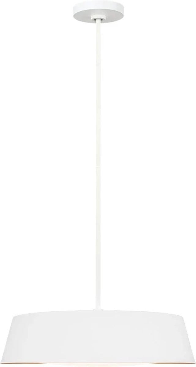 Feiss LED Hanglamp Asher | 5X E14 Max 60W | Dimbaar | Matte White & Gold