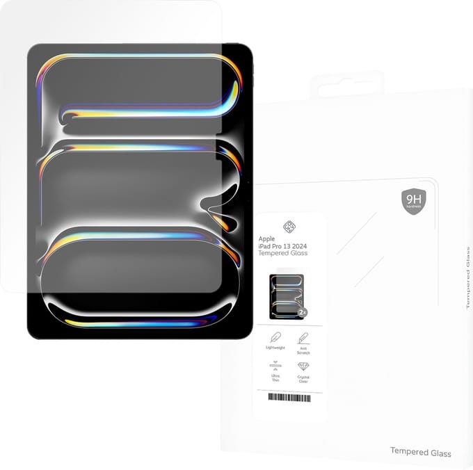 Cazy screenprotector geschikt voor iPad Pro 13 (2025 / 2024) M5 / M4 - Screenprotector Tablet Glas - 2 Stuks