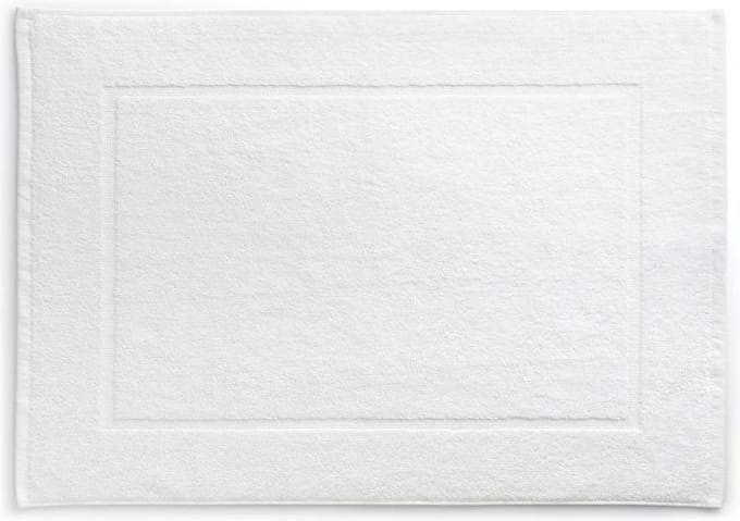 Kela Badkamer - Ladessa Badmat Snow White 60x100 cm - Katoen - Wit