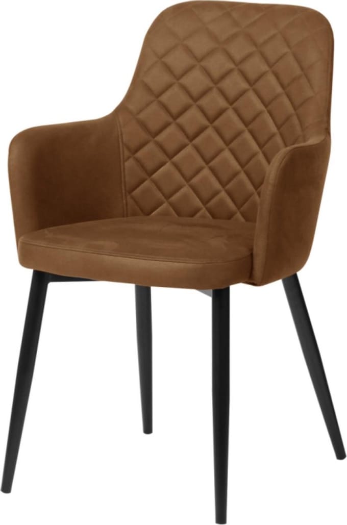 AnLi-Style Eetkamerstoel Rocky Cognac