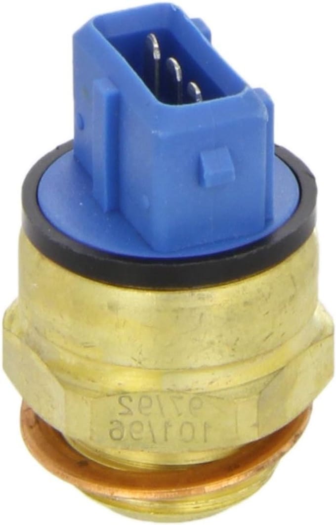 Thermoschakelaar - Temperatuursensor - Motor Koeling - Normaal Gesloten Contact - Sleutel 29mm - Blauw