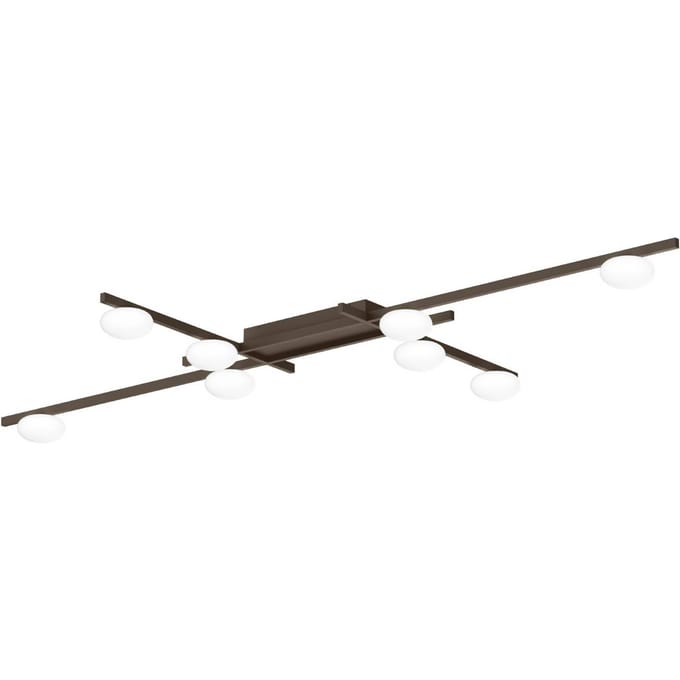 Wever & Ducré Lighting WEVER & DUCRÉ LED plafondlamp Perlez Grid 1.0 brons 927