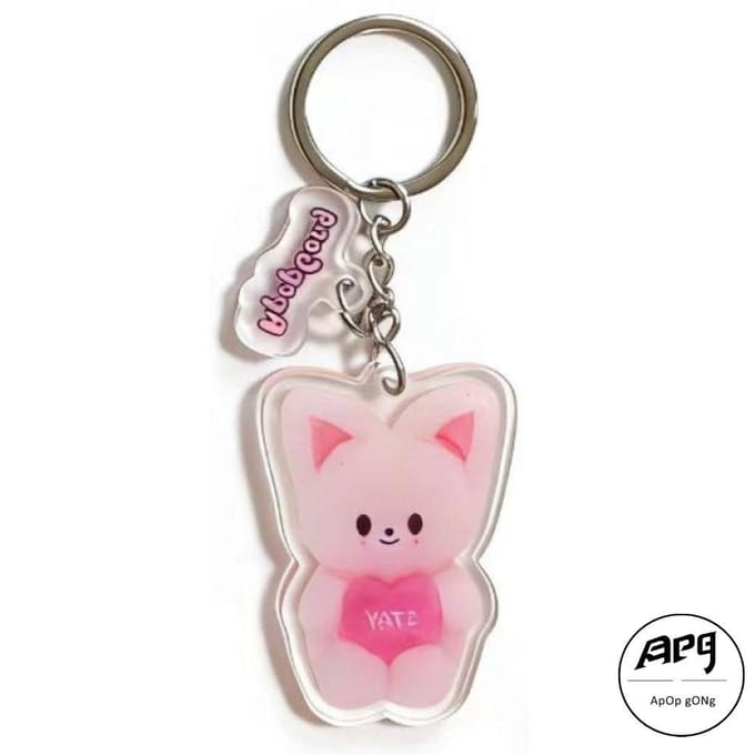 SKZOO × ApopGong Exclusieve Sleutelhanger, voor Stray Kids 8e IN white