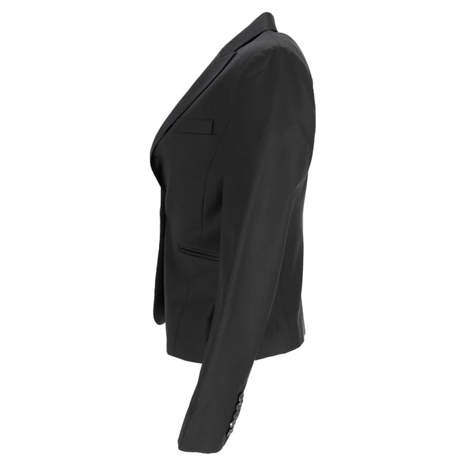 Joseph Effen Blazer met Zakken in Zwarte Wol