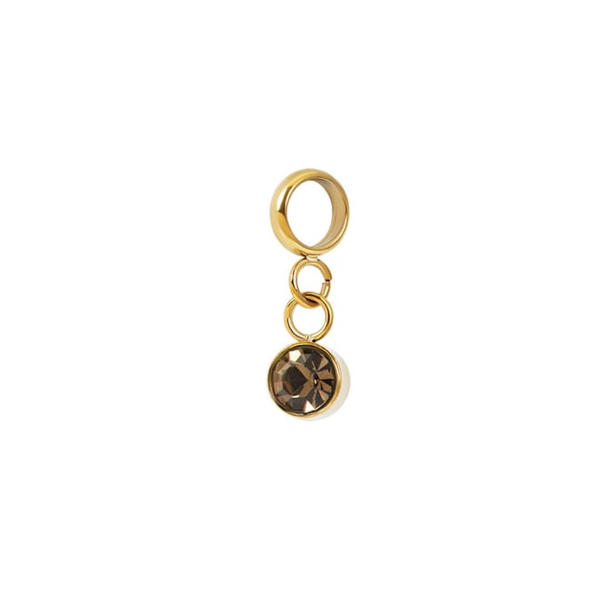 iXXXi Connect Bedel Stone Smoked Topaz | Goud