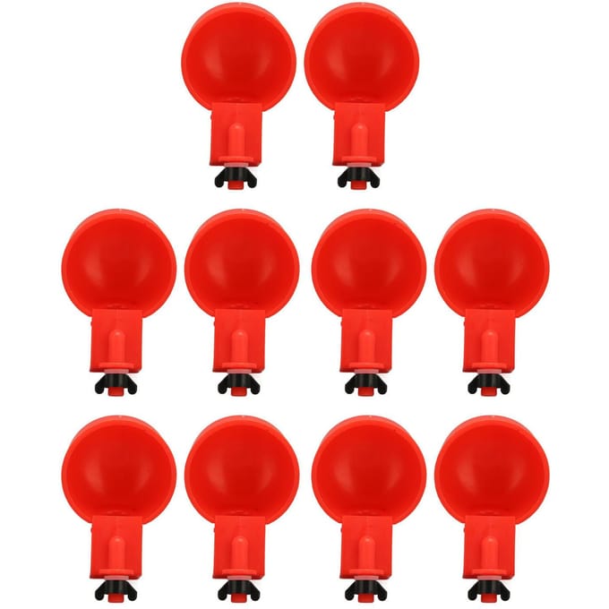 10 stuks Automatische Kippen Waterbakjes Instelbaar Watervolume Voorkom Deformatie Draad Kip red