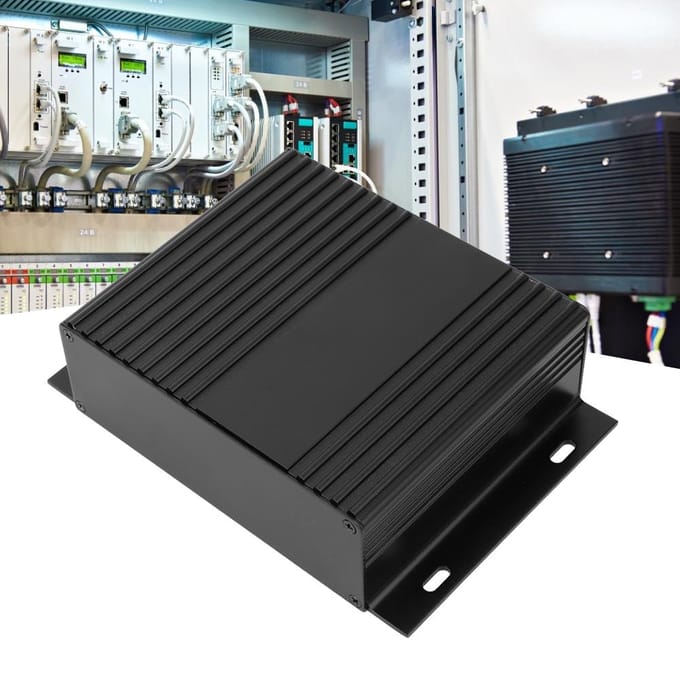 41x147x100mm Gesplitst Type Behuizing Elektronische DIY Aluminium Koelbehuizing voor Voertuigcontroller