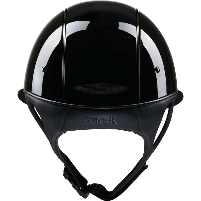 Heldere chromen helm OneK