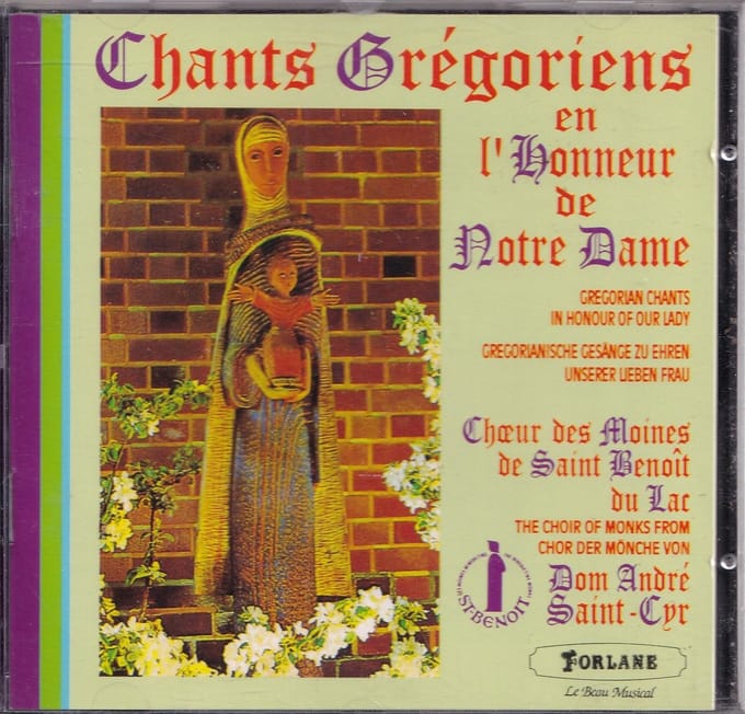 Chants Gregoriens En L'Honneur De