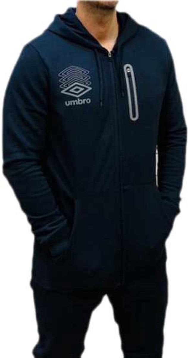 Umbro Terrace Sweatshirt Met Rits Zwart S