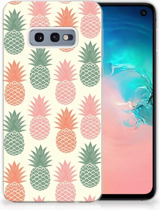 Samsung Galaxy S10e Siliconen Case Ananas